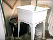 Sink and spooge bucket
